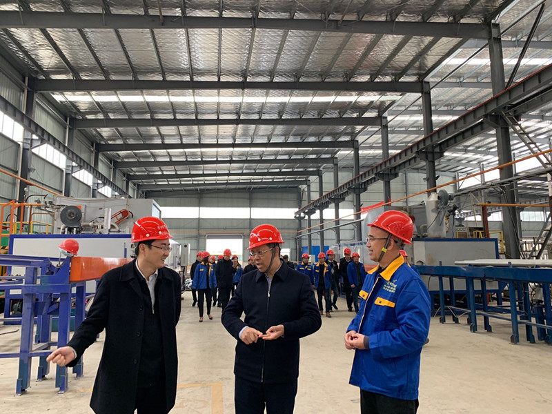贵州省人民政府副省长陶副?莅临我厂指导工作